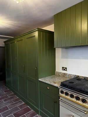 Stunning Green Kitchen with Rustic Details5.jpg
