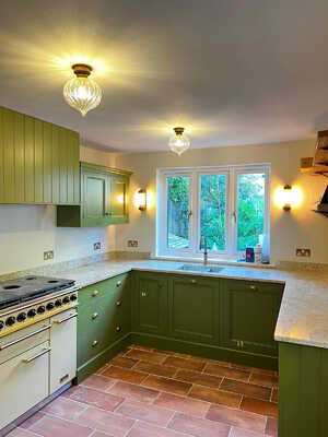 Stunning Green Kitchen with Rustic Details3.jpg
