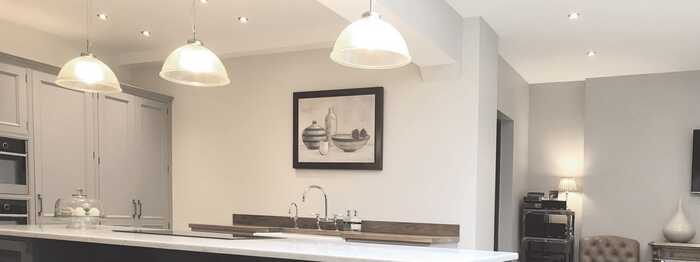Task lighting in an Unfitted kitchen