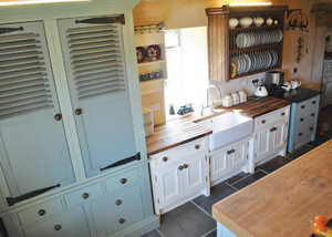 Tuscan Farmhouse Kitchen in Devon