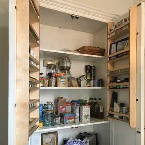 pantry for rustic farmhouse kitchen